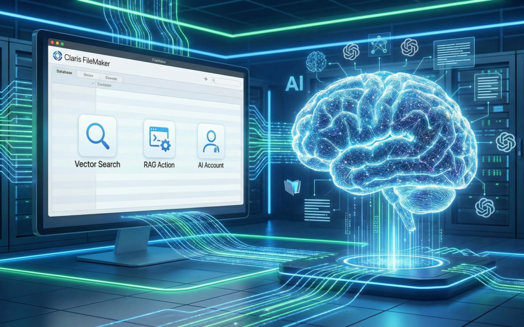 Boostez votre base Claris FileMaker avec de l&rsquo;Intelligence Artificielle !
